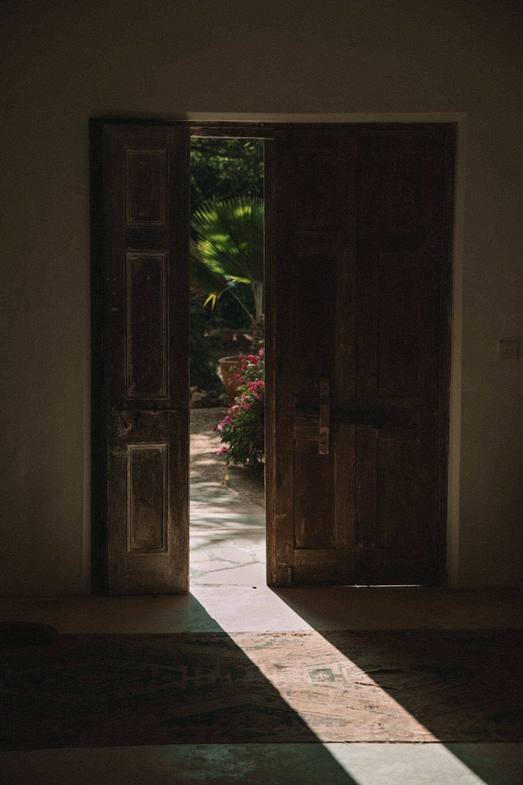 Large Doorway on a Lavender Field